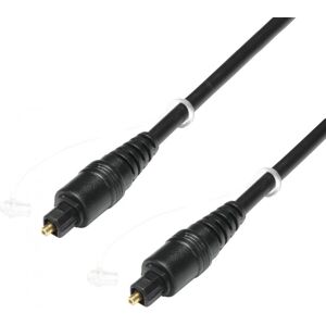 Adam Hall Cables 3 STAR DTOS 4M 0500 - Câble Audionumérique Toslink vers Toslink 4 mm Ø 5,0 m - Câbles Toslink