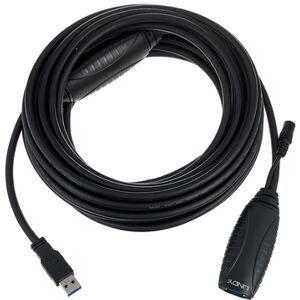 Lindy USB 3.0 Extension Cable 10m Noir