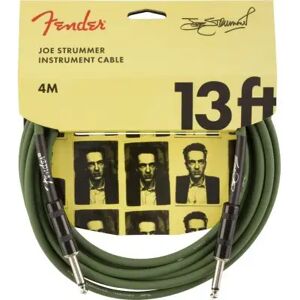 Fender Cables jack / instrument/ STRUMMER PRO 13' INSTRUMENT CABLE, DRAB GREEN