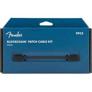 Fender Câbles pour pédales/ BLOCKCHAIN PATCH CABLE KIT BLACK SMALL