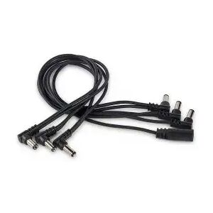 Rockboard Cables alimentation/ CHAINE D'ALIMENTATION COUDEE POUR 6 PEDALES CAB-POWER-DC6-A