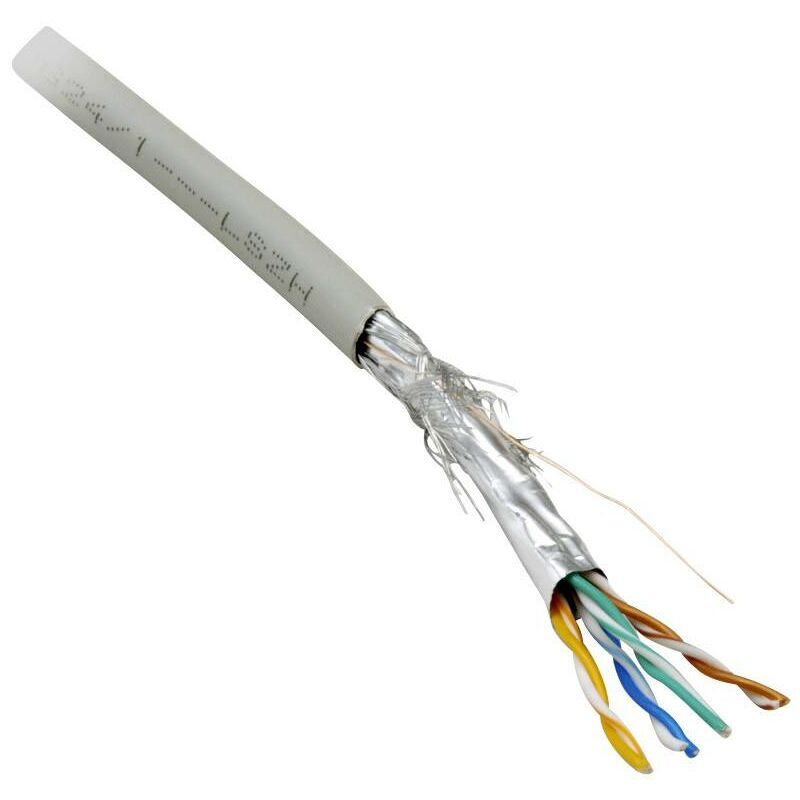 BKL ELECTRONIC Câble réseau S/FTP 8 x 0.128 mm² 10010838 CAT 7 orange 100 m S937711 - Bkl