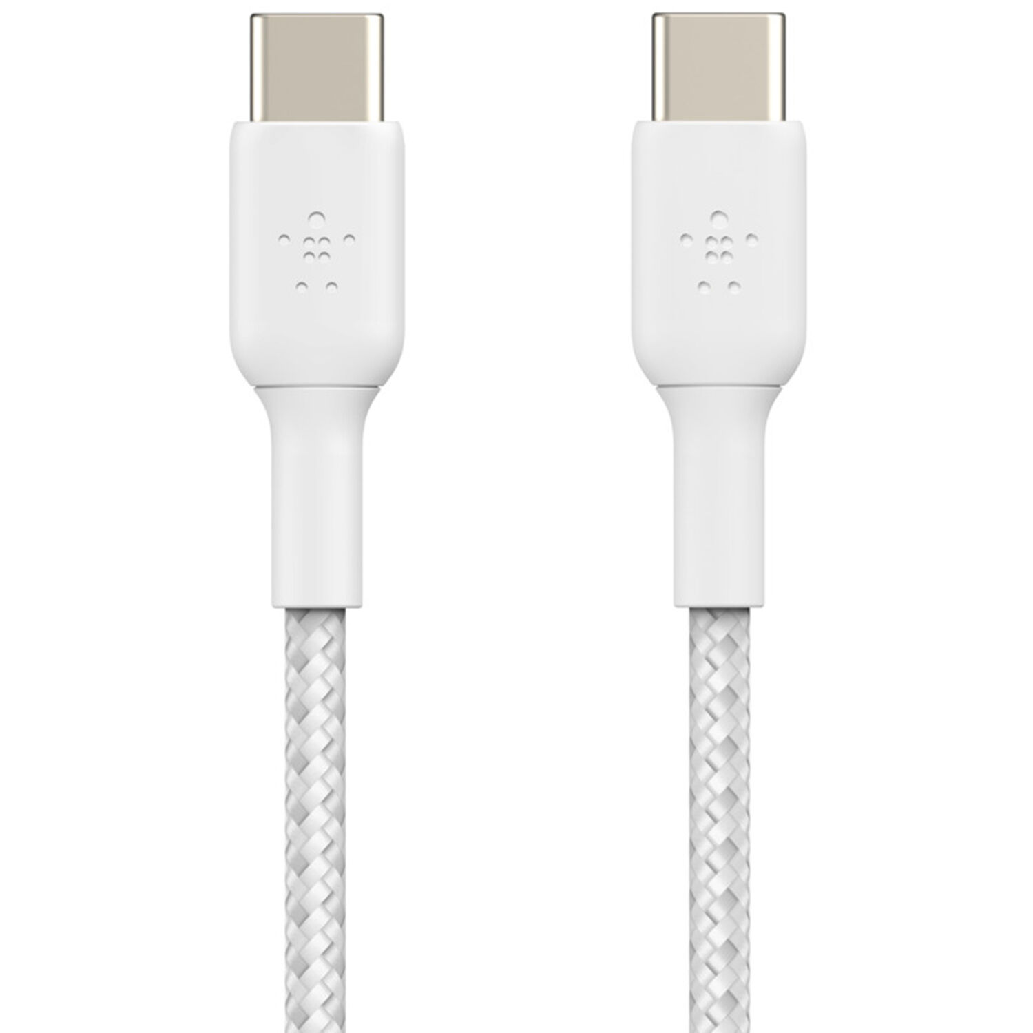 Belkin Boost↑Charge™ Braided USB-C vers câble USB-C - 1 mètre - Blanc