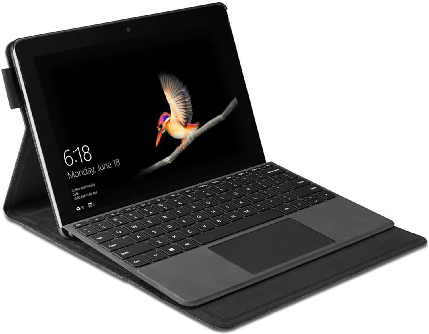 Spigen Stand Folio pour le Microsoft Surface Go - Noir