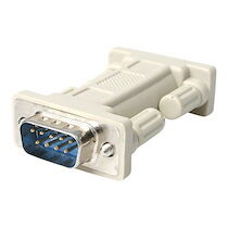 StarTech.com Adaptateur null modem DB9 serie RS232 - M/M - adaptateur de modem nul - DB-9 pour DB-9