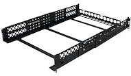 StarTech.com Rails 2U fixes - Universels - Rails pour rack serveur - 19" - Profondeur réglable rail de rack - 2U