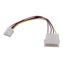 MCL Samar adaptateur secteur - alimentation interne 4 plots pour connecteur mini-alimentation 4 broches - 15 cm