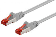 Goobay Câble réseau RJ45 Cat. 6 S/FTP Gris - 5 m