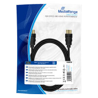 Diversen MediaRange connection cable, 10.2 gbit/s, 2.0m, black