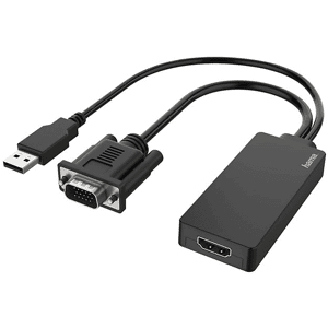 Adattatore Video, Spina Vga+usb - F.femmina Hdmi, Full-hd 1080p