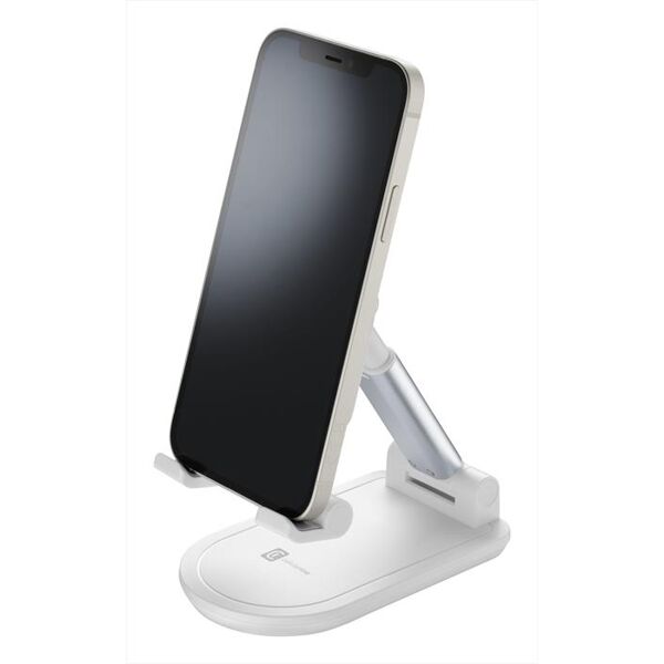 cellular line tablestandw supporto da tavolo-bianco