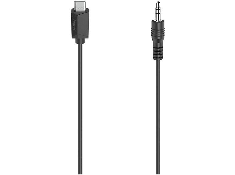 Hama Cavo USB Type C Maschio / Jack 3.5 mm Maschio, Stereo, 0.75 m