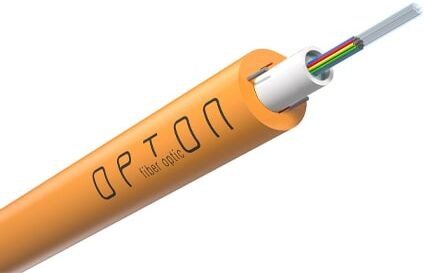 OPTON Fibra ottica 2 fibre G.652.D pienamente dielettrica per posatura a terra