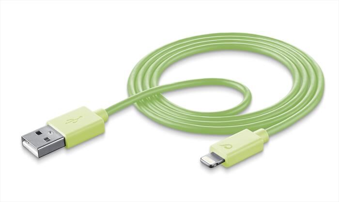 Cellular Line Usb Data Cable Micro Usb-verde