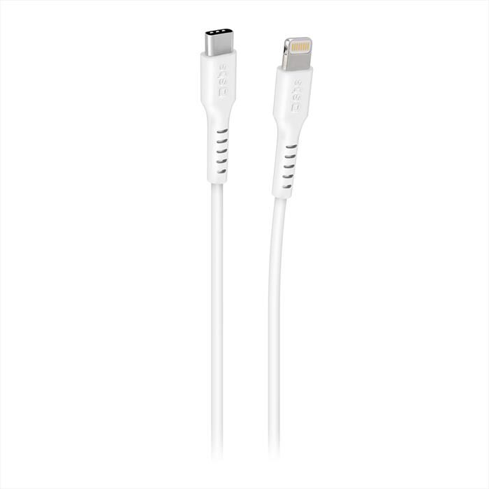 SBS Cavo Ligthning Tecableligtc3w-bianco