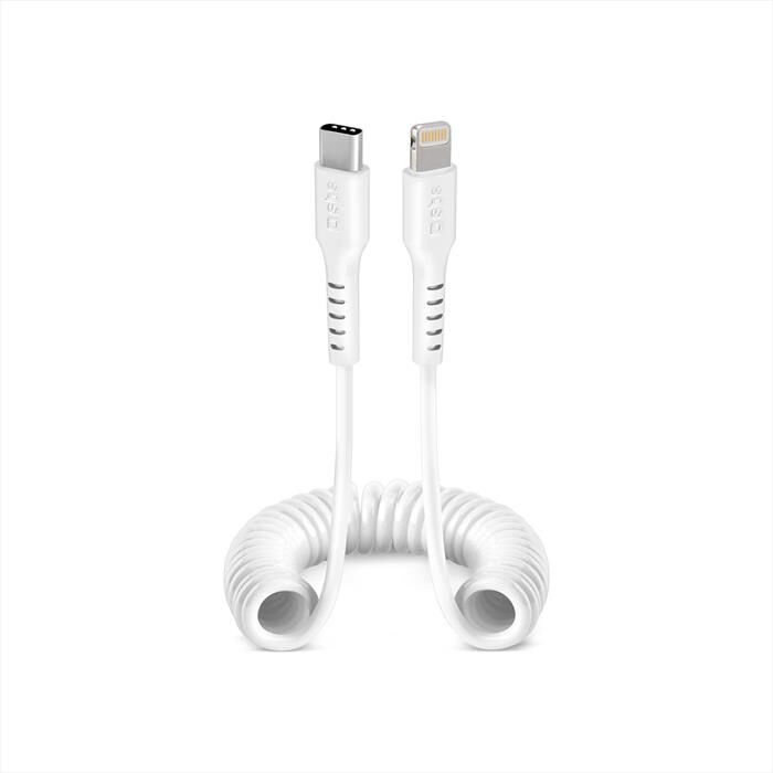 SBS Cavo Ligthning Tecableligtcsw-bianco