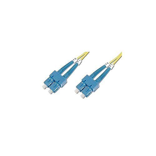 INTELLINET 470629 glasvezel glasvezel glasvezel kabel "duplex SC/SC (9/125) OS2" 3m geel