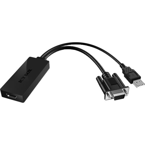 ICY BOX IB-AC512 VGA + Audio - HDMI Adapter adapter