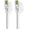 CAT7-Kabel PiMF RJ45 Male RJ45 Male 3.00 m Rond LSZH Wit Polybag Nedis