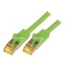 M-CAB 0,25 m CAT7 S-FTP netwerkkabel 0,25 m S/FTP (S-STP) groen netwerkkabel (0,25 m, Cat7, S/FTP (S-STP), RJ-45, RJ-45, RJ-45, groen)