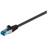 goobay 93746 CAT 6a patchkabel, S/FTP (PiMF), zwart, 2,00 m kabellengte