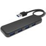 KabelDirekt 4-poort USB 3.0 hub (Ultraslim, Plug & Play) TOP Series