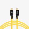 CobraTether USB-C naar USB-C kabel, 10 m, geel