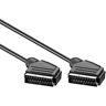 PremiumCord SCART-kabel 5m, SCART-stekker naar SCART-stekker, 21-polig, zwart Kjss-5