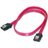 Assmann UL 21149 SATA-kabel, 2 stekkers, lengte 0,5 m, rood