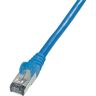 IC Intracom Manhattan patchkabel patchkabel Kat6 S/FTP blauw 0,5 m