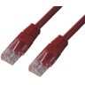 MCL 1m Cat 5E U/UTP Patchkabel Rood