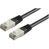 Nilox S/FTP CAT.6 netwerkkabel 1m Cat6 S/FTP (S-STP) zwart netwerkkabel (1 m, PS/2, S/FTP (S-STP), RJ-45, zwart)