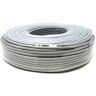 Vsnetwork 50m Ethernet-Netwerk Bulkkabel   CAT6, AWG24, CCA, UTP, Gigabit, 1000 Mbps, Grijs