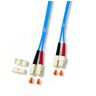 Neklan 2071661 LWL-Duplex-kabel (multimode, SC-stekker/SC-stekker, 50/125, OM3, 7 m)