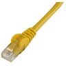 PROSIGNAL Pro Signal Ethernet-patchkabel (Cat6, snagless, UTP, 0,5 m) geel