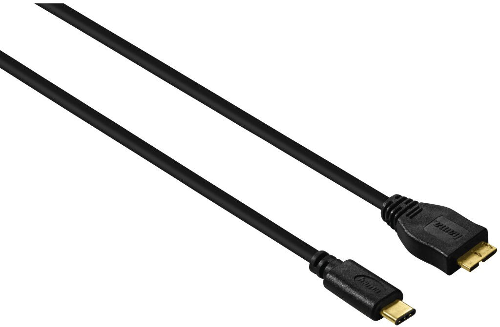 Hama USB-C-kabel, USB 3.1 Gen 1, USB-C-stekker/micro-USB