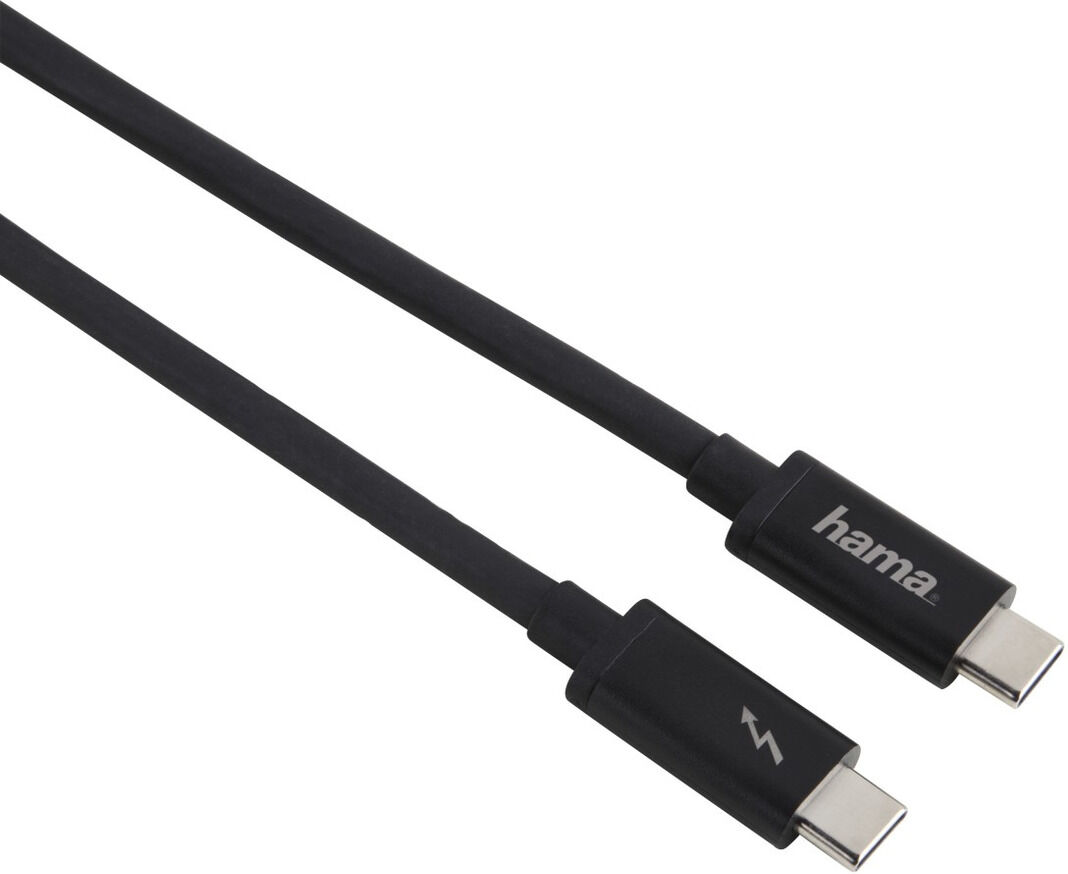 Hama 135709 Thunderbolt3-kabel USB-C, 20 Gbit/s, 5A, 100W