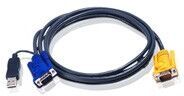 Aten 2L-5206UP KVM-Kabel VGA+USB 6m