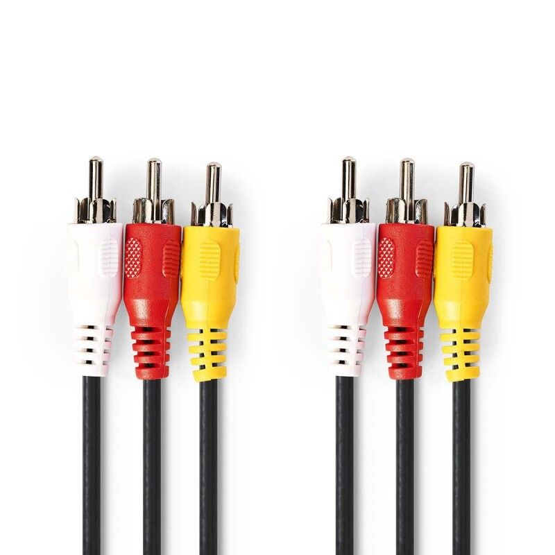 Nedis 3 RCA - 3 RCA kabel 1,5m