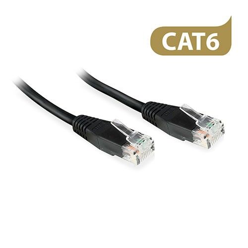 Ewent EW9534 UTP CAT6 Patchkabel Zwart - 15 meter