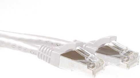 ACT FB6425 SFTP CAT6A Patchkabel Snagless Wit - 25 meter