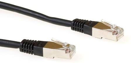 ACT FB9915 LSZH SFTP CAT6 Patchkabel Zwart - 15 meter