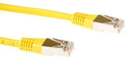 ACT FB9851 LSZH SFTP CAT6 Patchkabel Geel - 1,5 meter