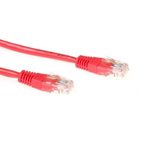 ACT IB8505 U/UTP CAT6 Patchkabel Rood - 5 meter