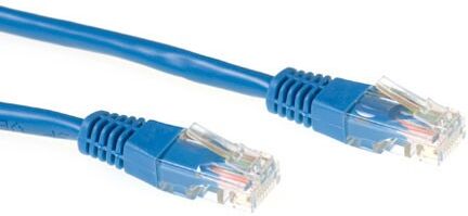 Ewent IM5607 U/UTP CAT5E Patchkabel CCA Blauw - 7 meter