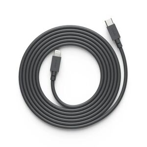 Avolt Cable 1 Ladekabel (Usb-C Til Lightning), 2m, Stockholm Black
