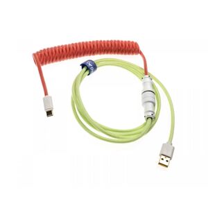 Ducky Premicord Strawberry Frog - Coiled Cable