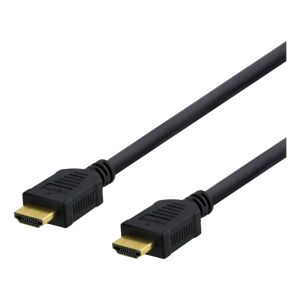 Deltaco High-Speed Hdmi Cable, 15 M, Ethernet, 1080p @ 60hz, Black