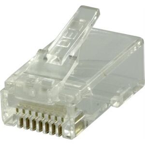 Deltaco Rj45 Kontakt For Patchkabel, Cat6 Utp, 2-Delt, 20-Pack