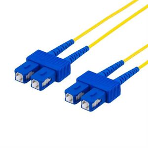 Deltaco Fiberkabel, Sc - Sc, 9/125, Os2, Duplex, Singlemode, 5m